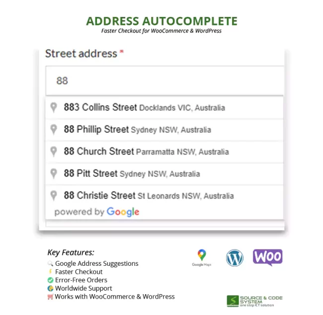 Address AutoComplete Plugins